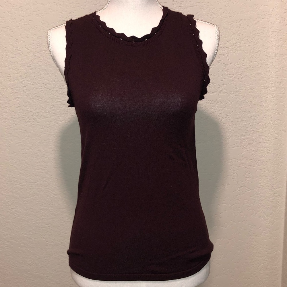 Ann Taylor Maroon Tank